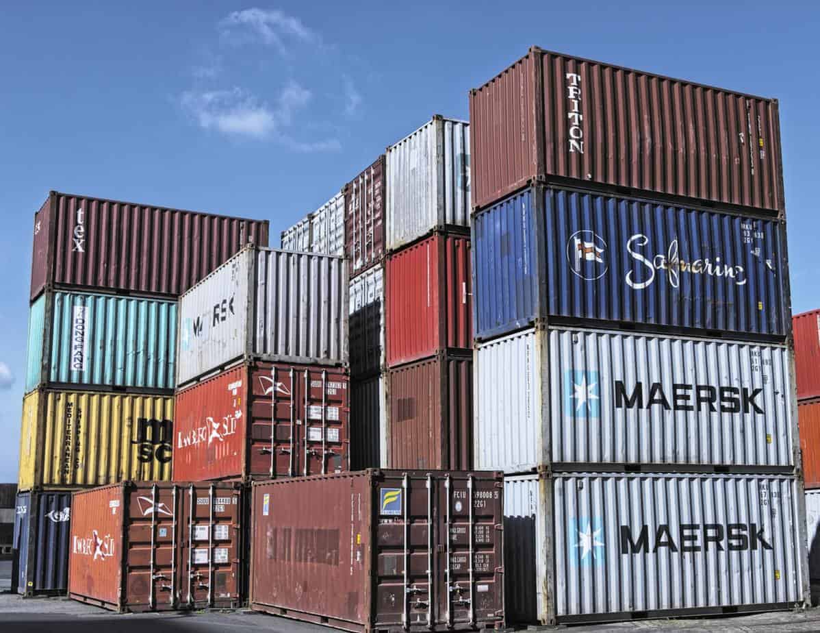 Empty Shipping Containers