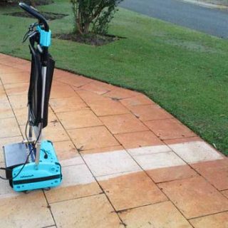 Outdoor cleaning machines