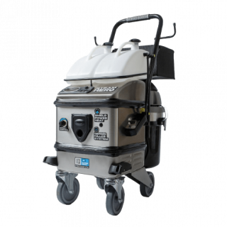 Dry steam cleaners