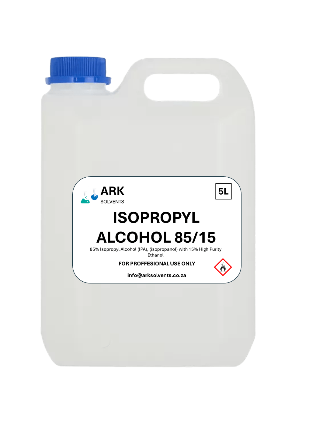 Ispropyl-alcohol-85-15-5lt Iso Propyl Alcohol 85 Percent AR - Image 1