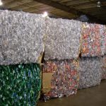 PET Scrap Bottle Flakes Bales